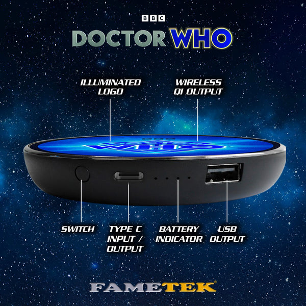 Doctor Who TARDIS Qi Wireless Charger