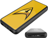 BUNDLE - Star Trek: TOS - Mr. Spock 6” Talking Bluetooth Figure Speaker with TOS Command Delta design 10,000 mAh Powerbank